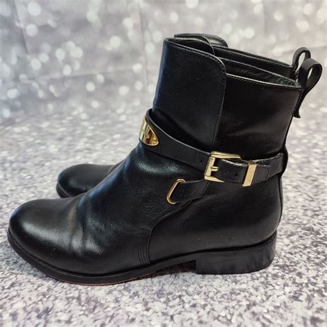 michael michael kors arley ankle boot black